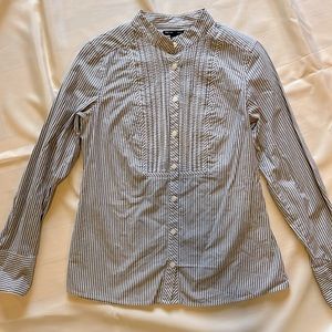 GAP Striped Button Down Blouse - Women’s Medium